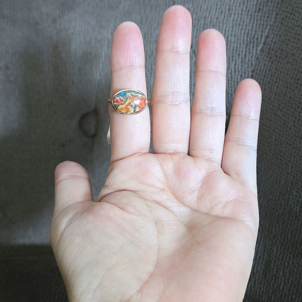 Shivam Copper Turquoise Ring💍 - NWT - Picture 3 of 16